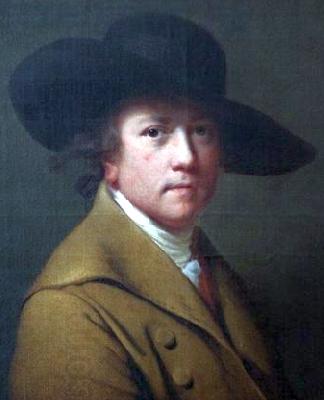 Joseph wright of derby Self portrait oil painting picture
